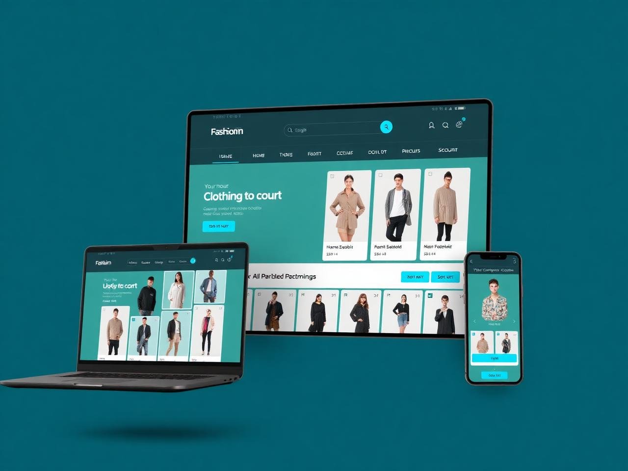 Fashionn Studio — E-commerce project by Mark Software